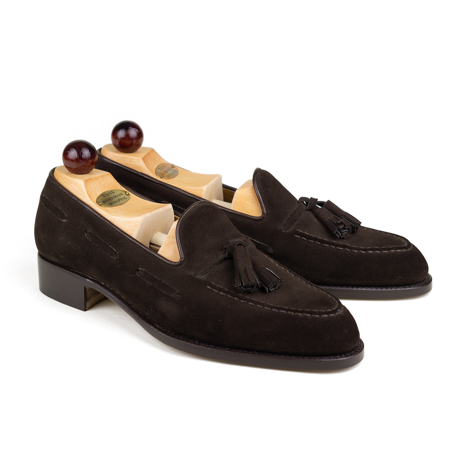 Tassel Loafer - Dark Brown Suede