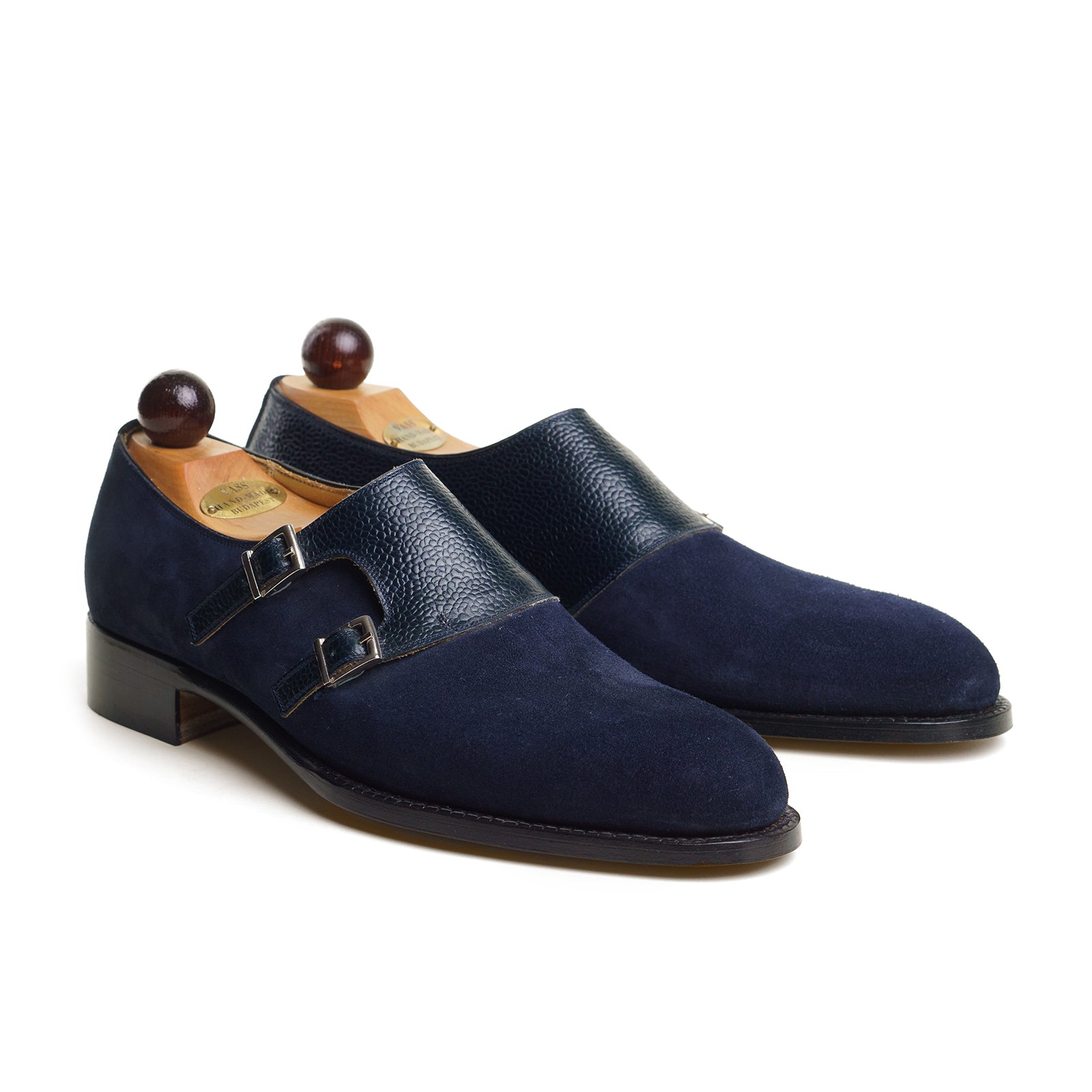 Double Monk - Blue Suede / Scotchgrain