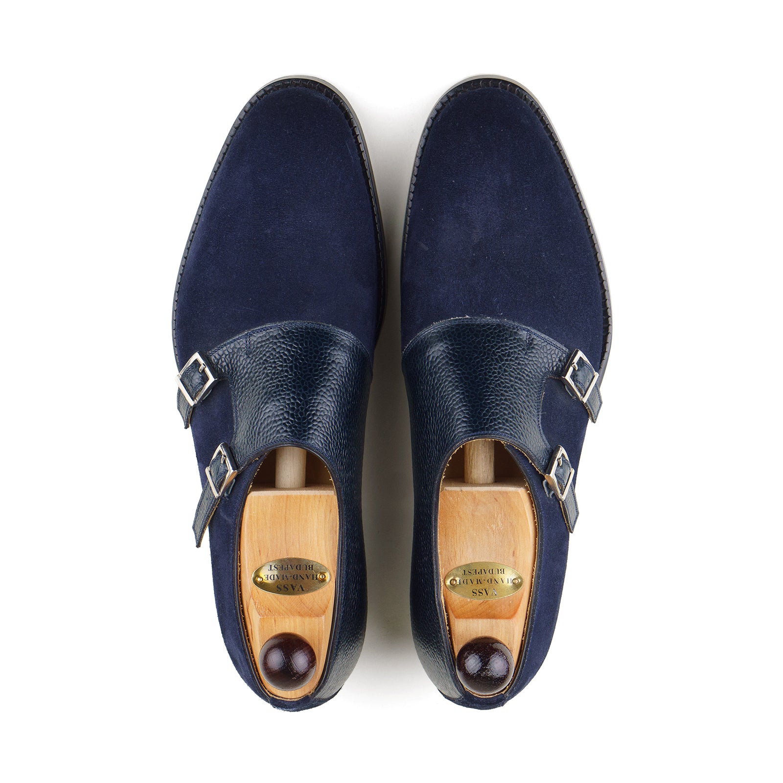 Double Monk - Blue Suede / Scotchgrain