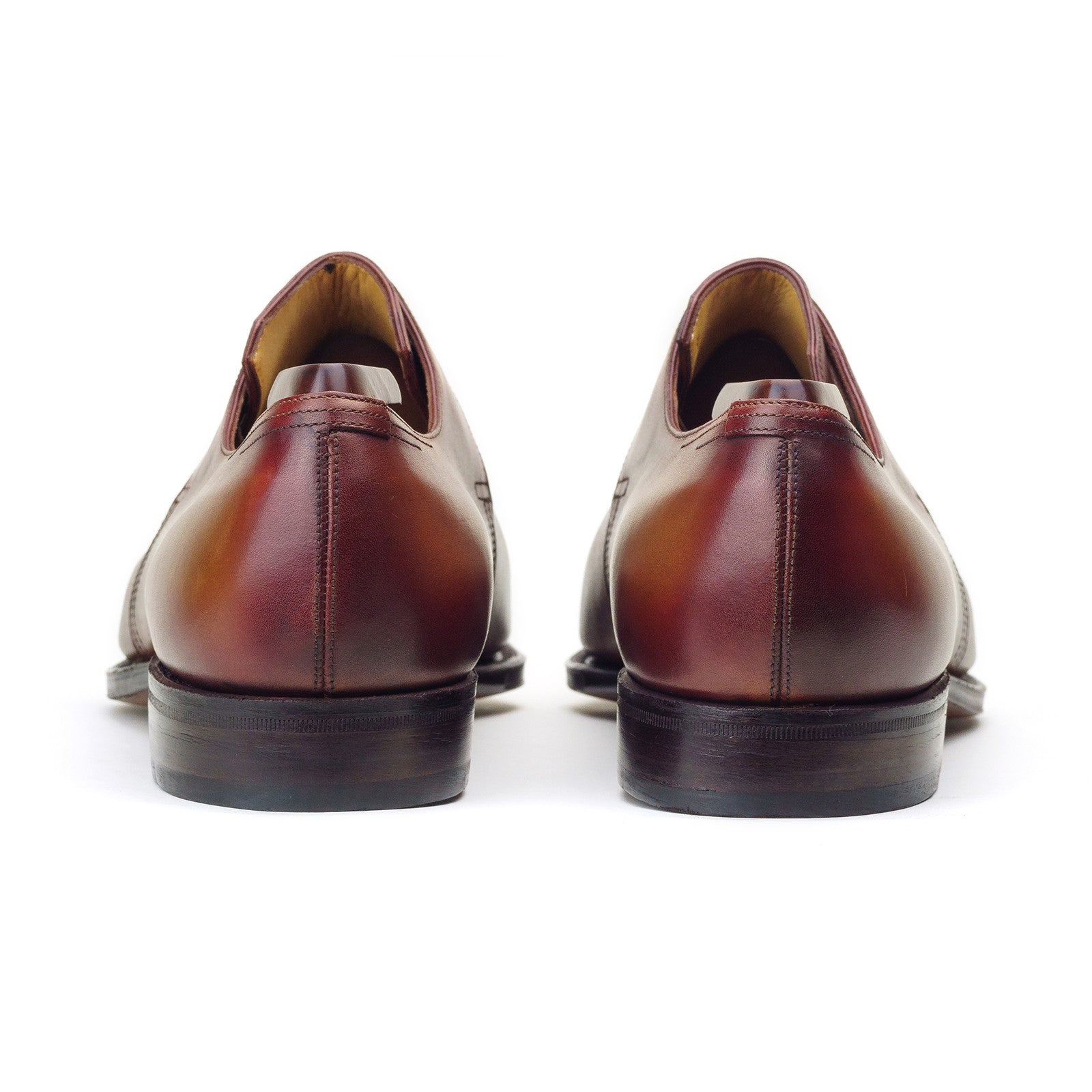 Corthay Arca Caramel Brûlé Light Patina Calf - Rear View