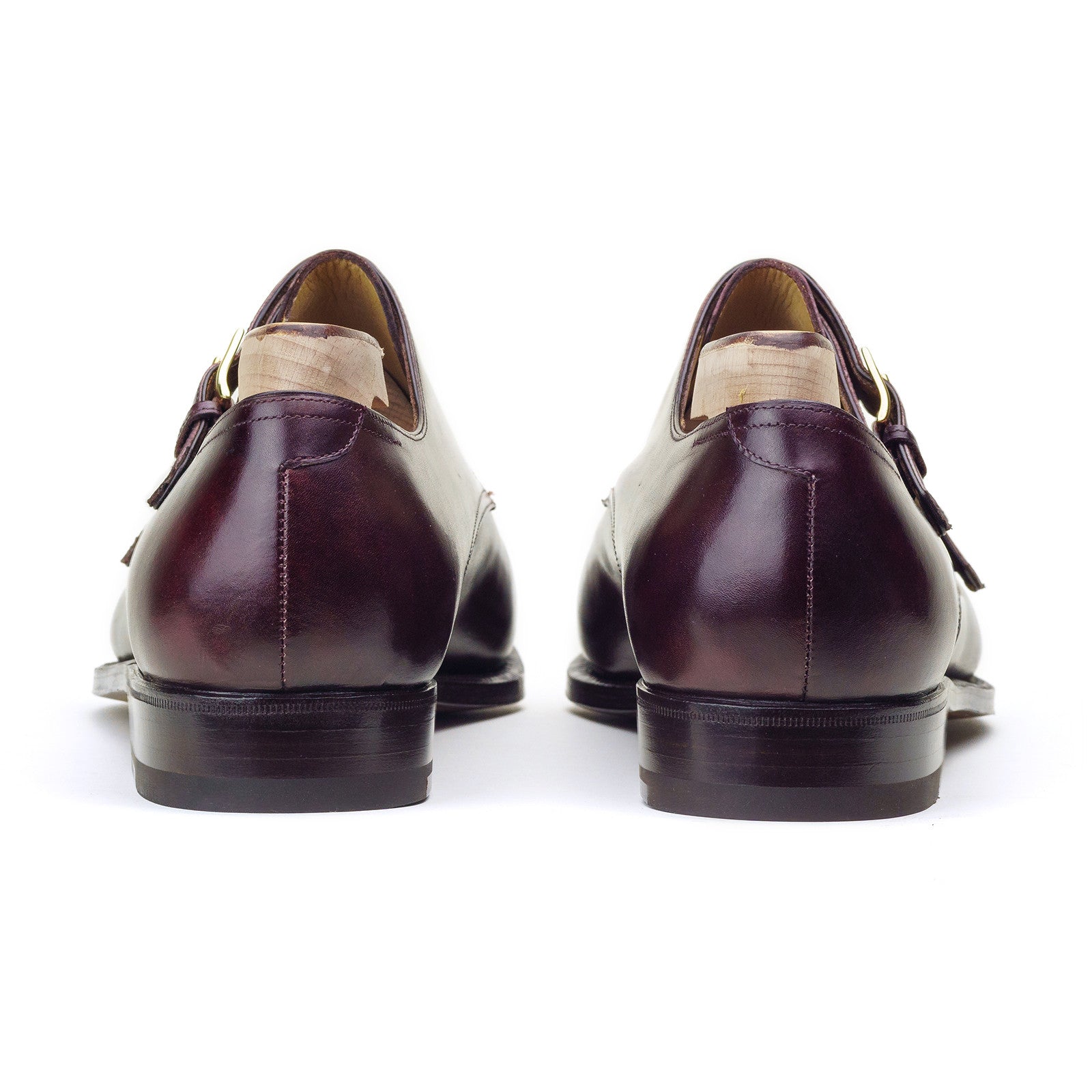 Enzo Bonafè Style 2364 Claret Museum Calf - Rear View