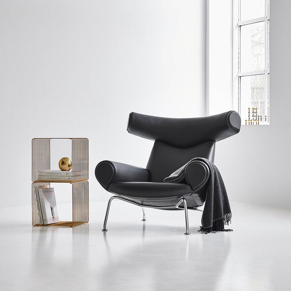Ox Chair - Black Leather