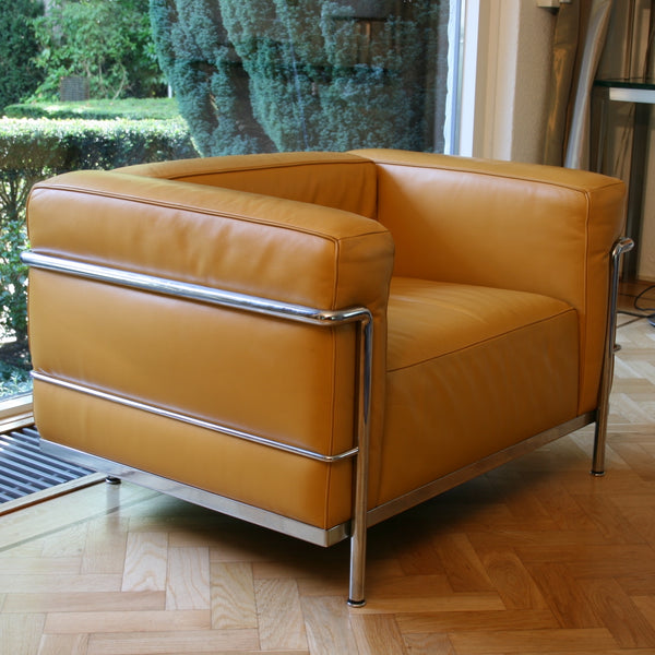LC3 Grand Modele Armchair - Tobacco Leather