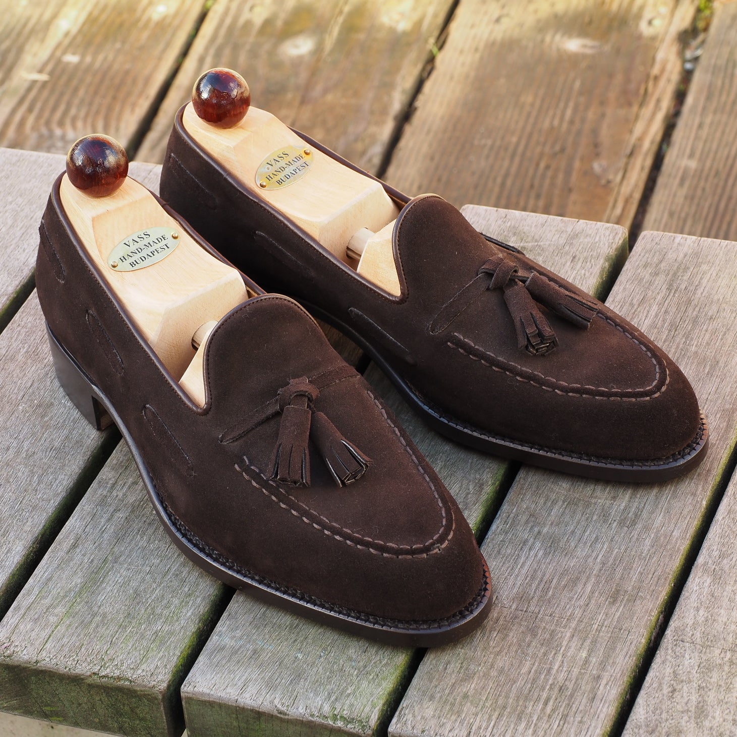 Tassel Loafer - Dark Brown Suede