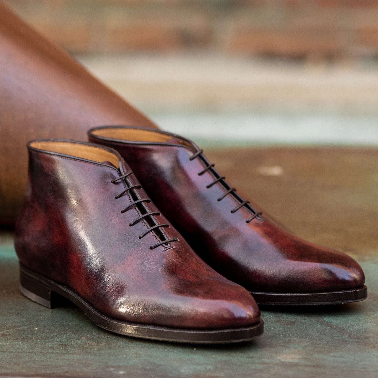 Style 4046 Mod. - Plum Museum Calf