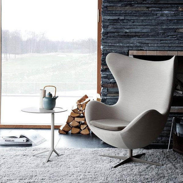 Egg Chair - Light Grey Textile
