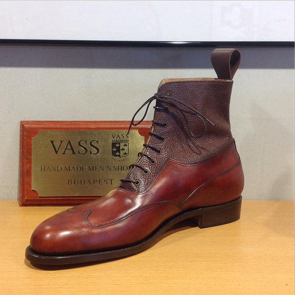 Austerity Boot - Gold Museum / Brown Scotchgrain