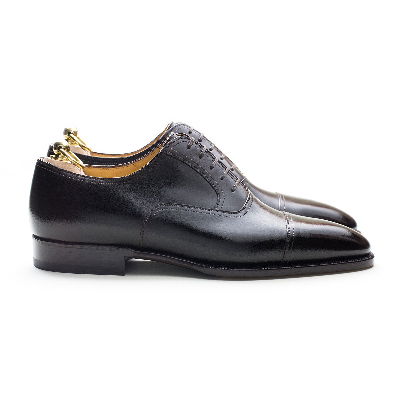 Stefano Bemer Style 6471 Dark Meleze Calf 2761 - Side View 