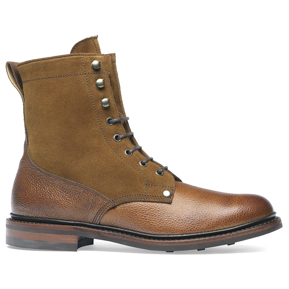 Scott - Almond Grain / Maracca Suede