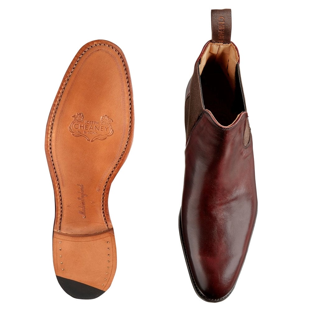 Cheaney Threeadneedle Burgundy Calf Mehra