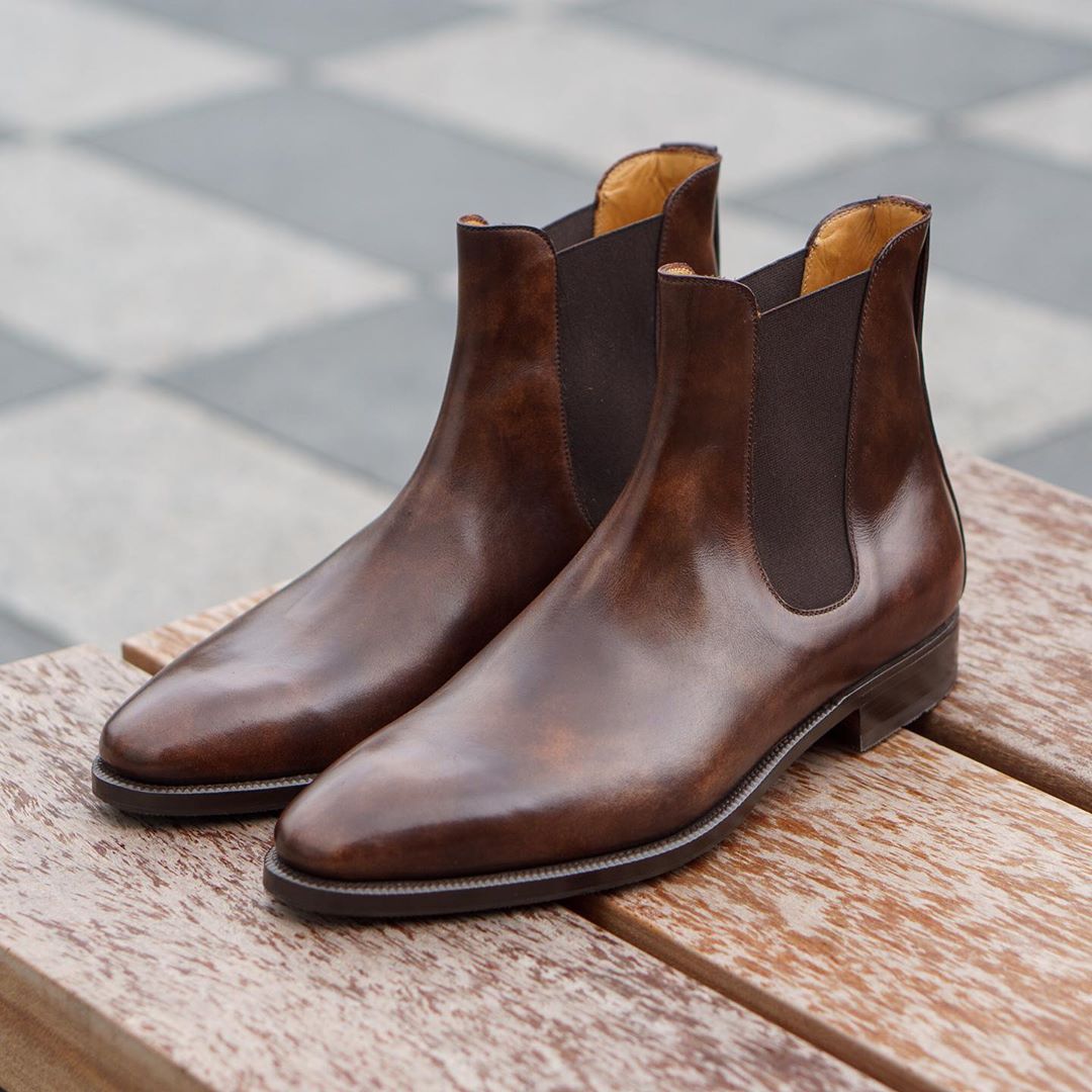 Style 2553 Mod. - Dark Brown Museum Calf