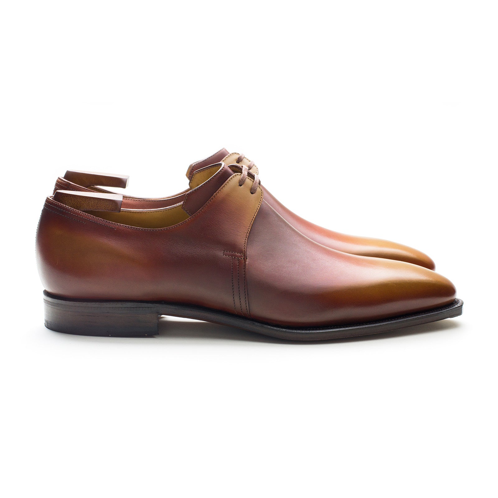 Corthay Arca Caramel Brûlé Light Patina Calf - Side View