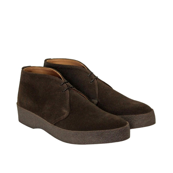 Hi Top - Dark Brown Suede