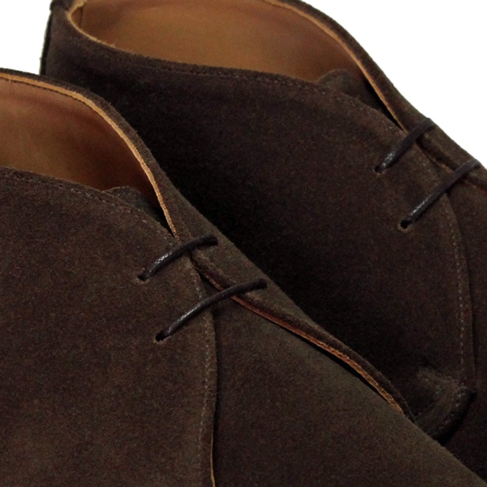 Hi Top - Dark Brown Suede