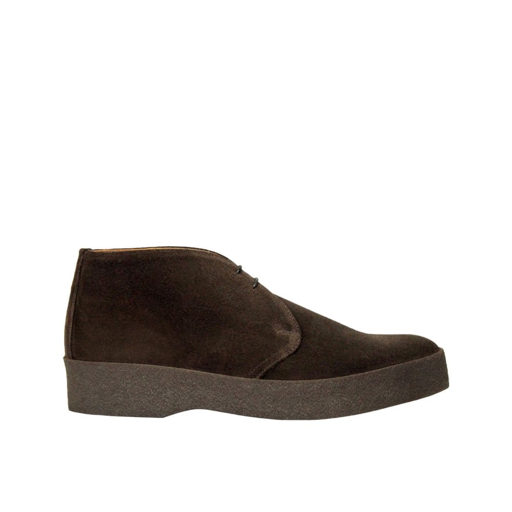 Hi Top - Dark Brown Suede