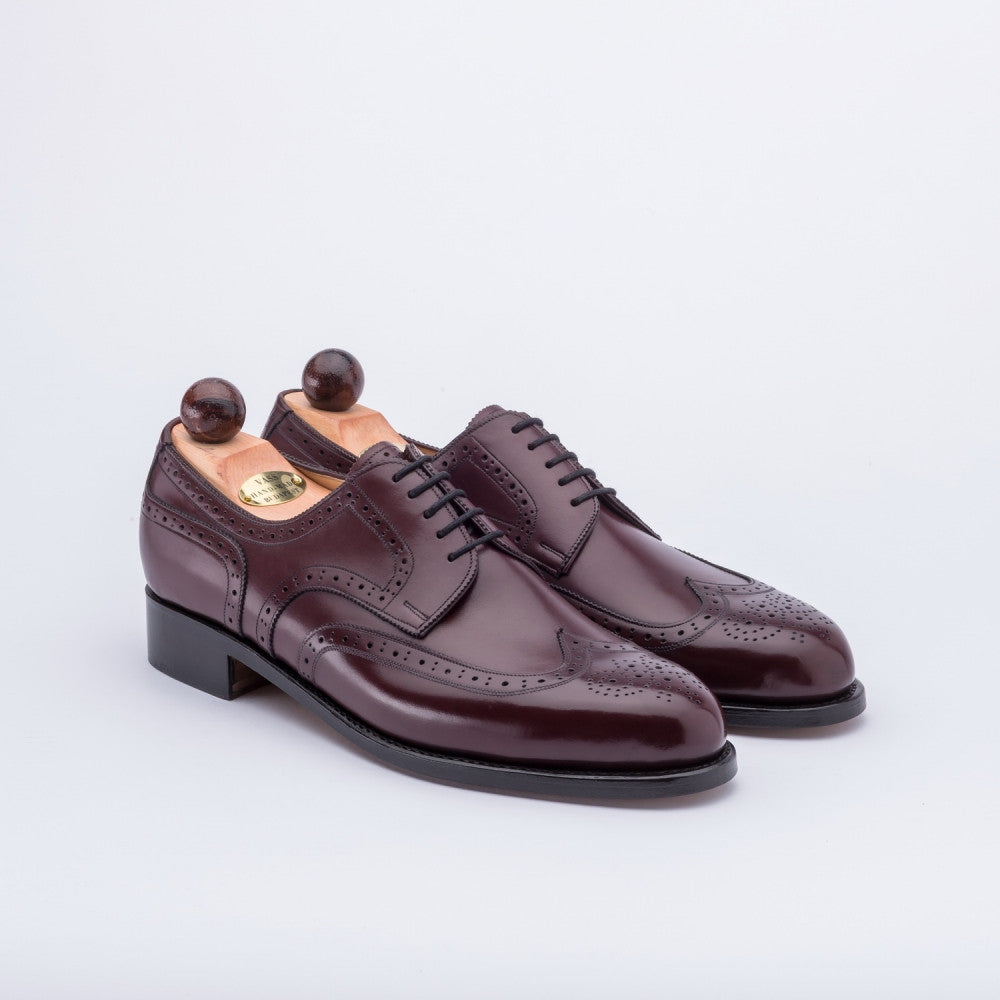 Vass Shoes Derby Style 1006 - Burgundy Calf - Default View