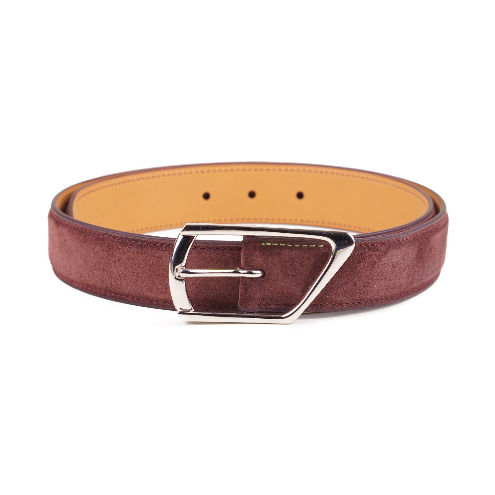 Mistral Belt - Burgundy Suede