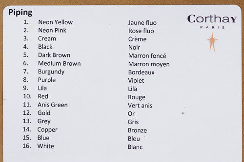 Corthay Piping - Made to Order