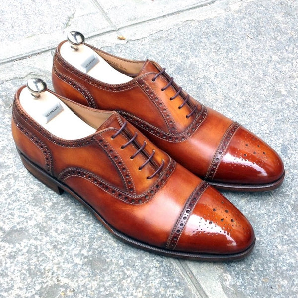 Savile - Clear Cognac Calf