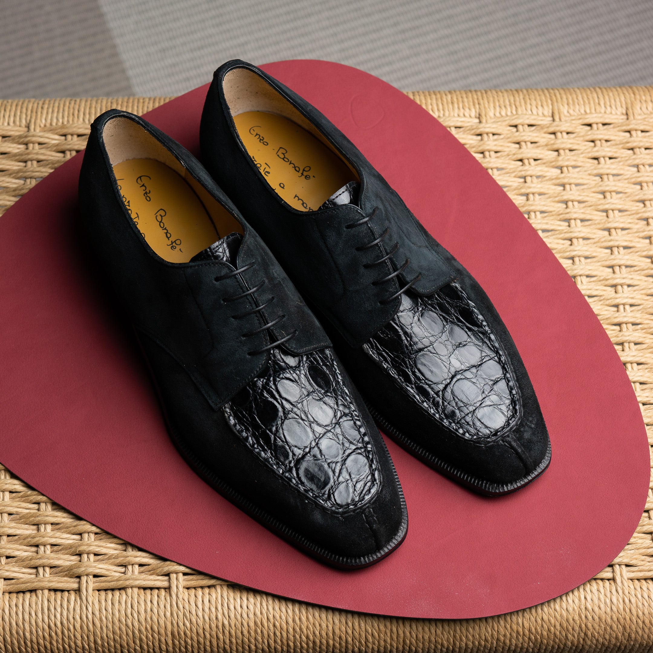 Style 3979 Mod. - Black Kudu Reverse / Black Croc