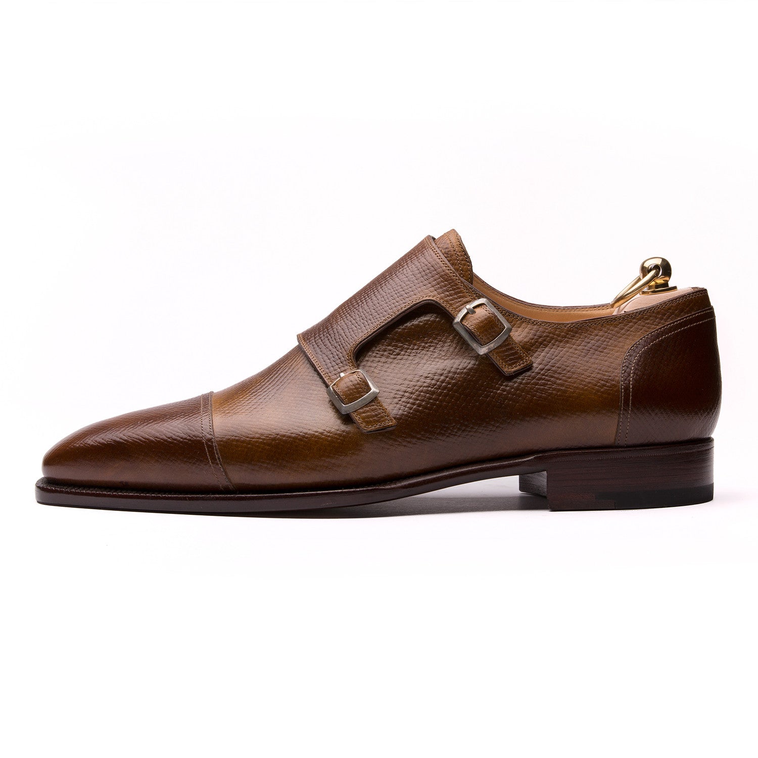 Stefano Bemer Style 2310 - Cinnamon Horsefront - Side View