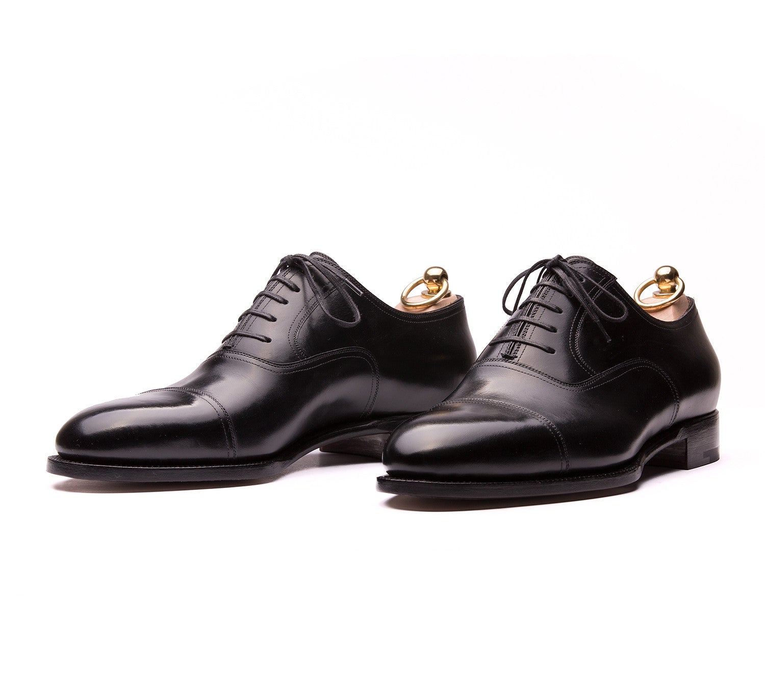 Stefano Bemer Style 6430 - Black Calf - Pair Pic