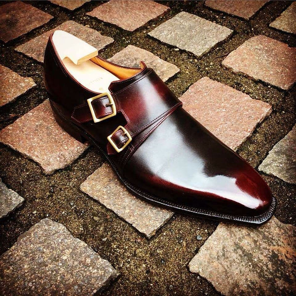 Twin - Lie de Vin Calf Patina