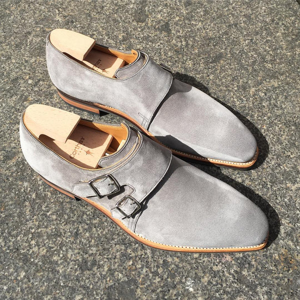 Twin - Grey Suede