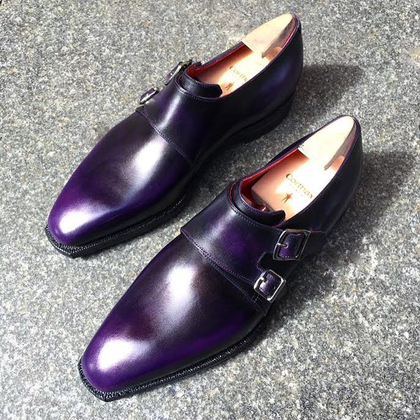 Twin - Aubergine Calf Patina