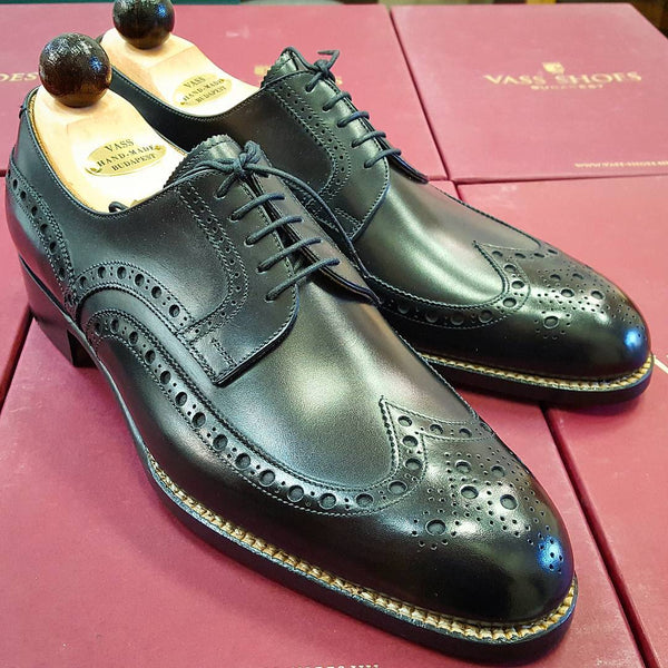Budapest Derby - Black Calf