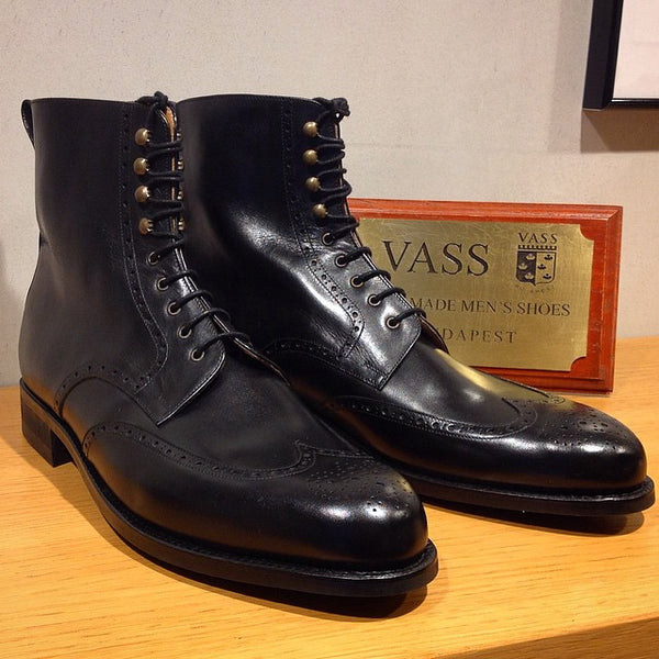 Budapest Boot - Black Calf